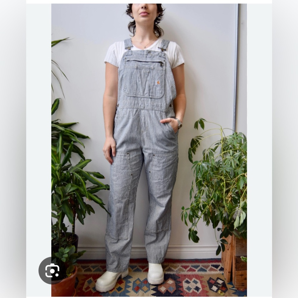Carhartt Relaxed Fit Pinstripe Overalls
